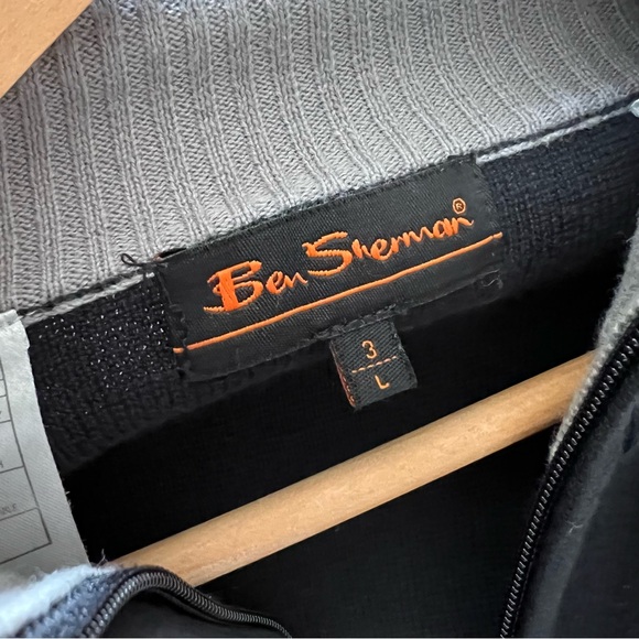 Ben Sherman Zipped Cardigan Sz L - Picture 3 of 4